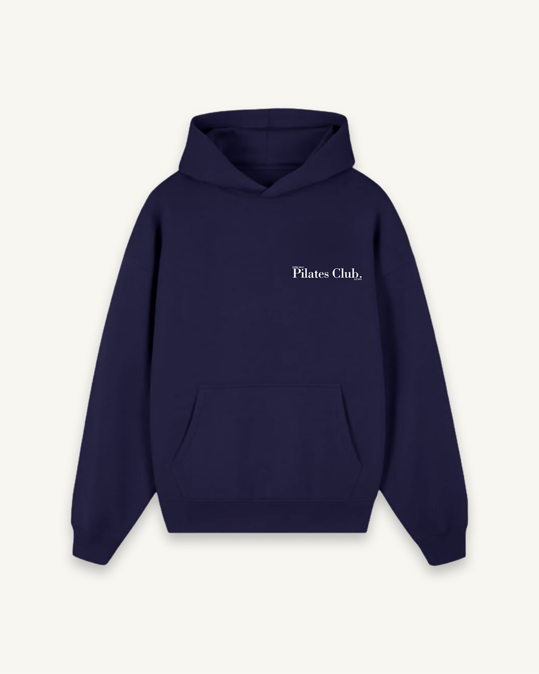 Pilates Club Relaxed Hoodie - Navy
